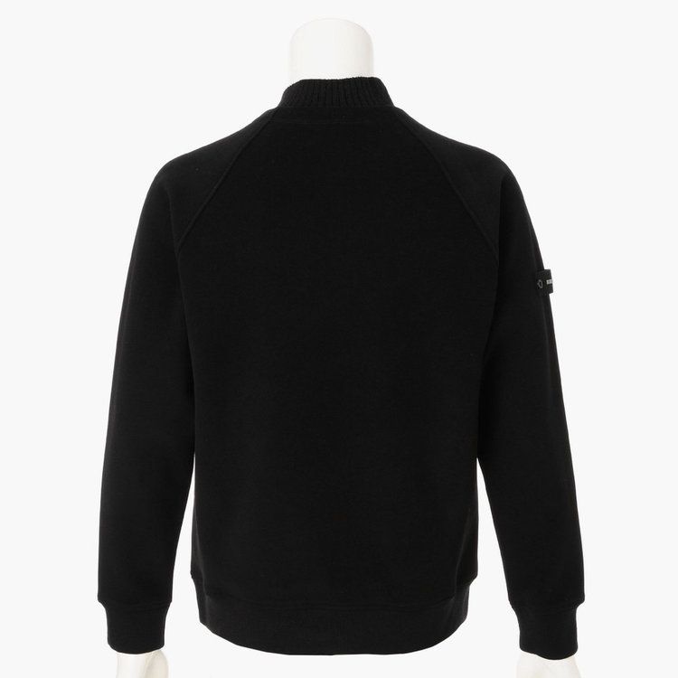 HOL MEN’S STITCH LOGO FAKE LAYERED HIGHNECK | ニット | ブラック | メンズ | ゴルフウェア