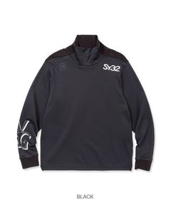 LIGHT STRETCH HIGH NECK SHIRTS | ハイネックシャツ | ブラック | メンズ | ゴルフウェア