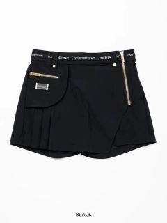 CARVICO 425 SIDE PK SHORTS | スカート | ブラック | レディース | ゴルフウェア