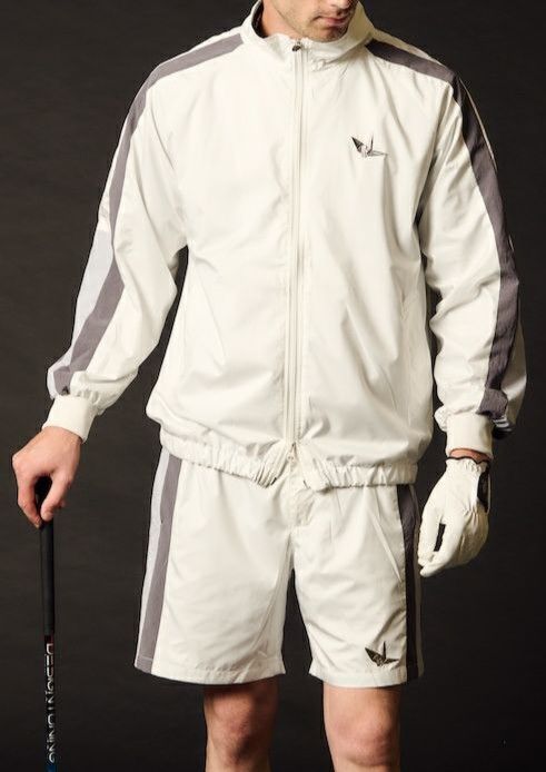 【2026年SS予約商品】113 GOLF TRACK JACKET | ブルゾン | ホワイト | メンズ | ゴルフウェア
