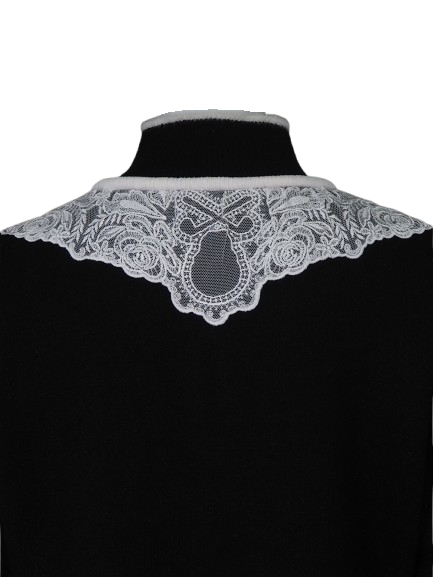 Sylph Skully Lace Mohair Knit | ニット | セーター | ブラック | レディース | ゴルフウェア