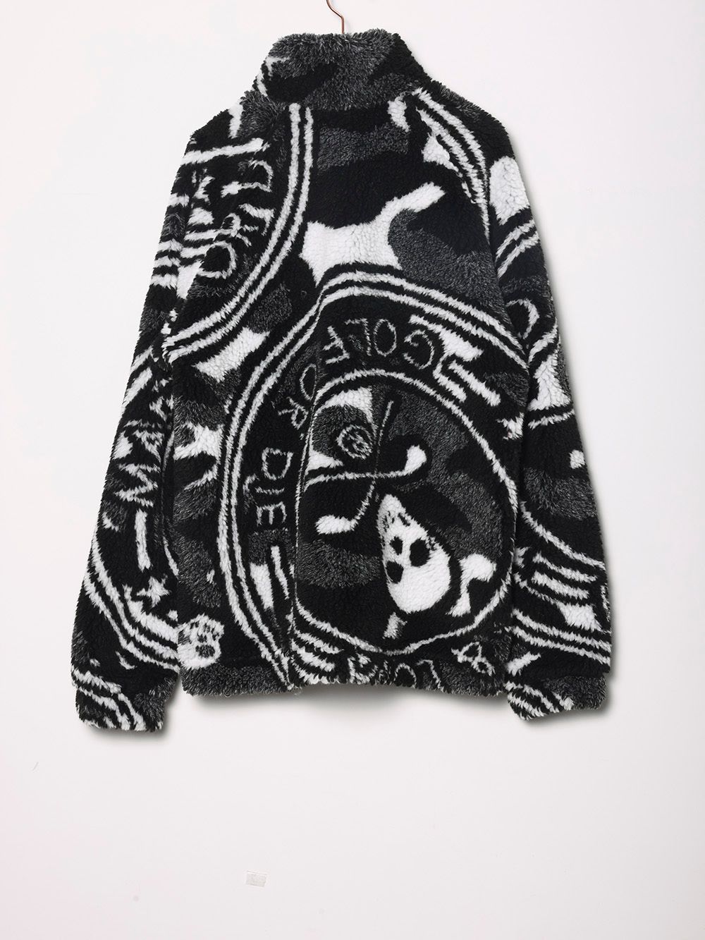 Massive Boa Fleece Jacket | ジップアップブルゾン | 起毛 | メンズ | ブラック | ゴルフウェア