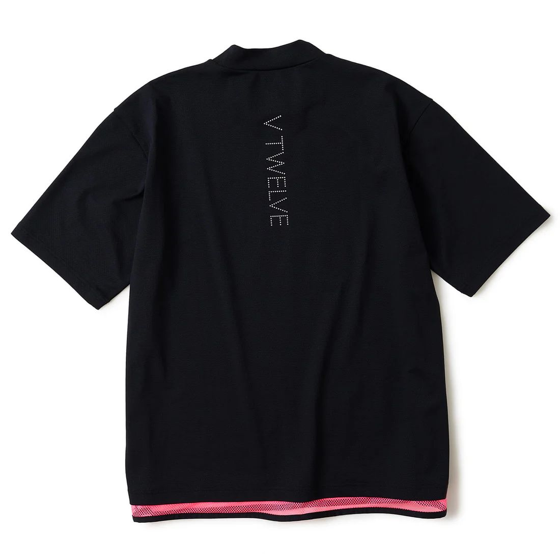 SNEAK MOCK | モックネックTシャツ | ブラック | メンズ | ゴルフウェア