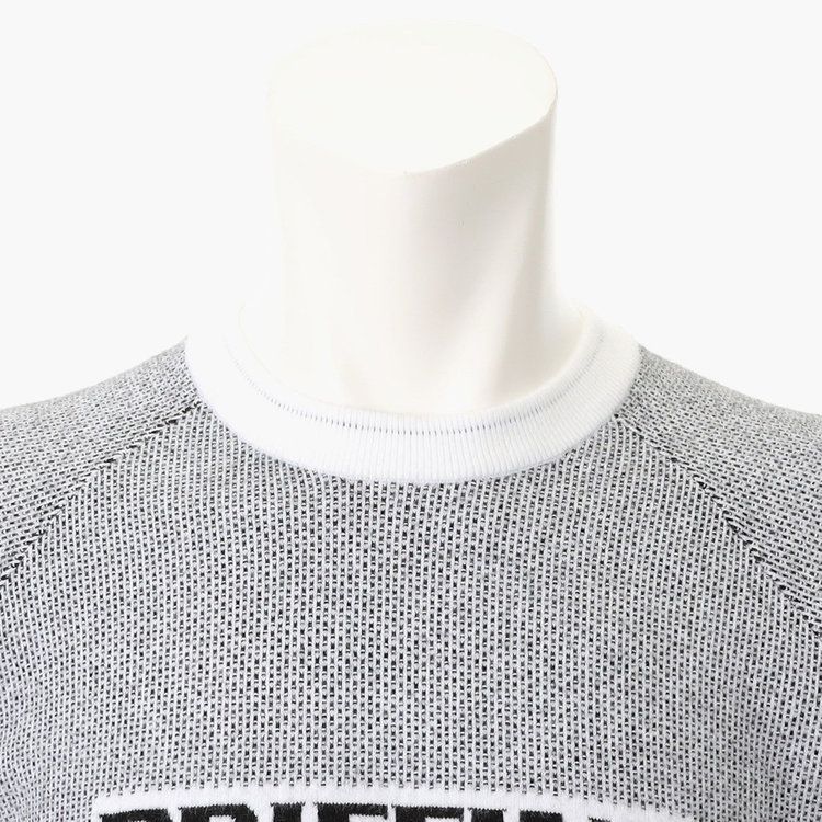 MEN’S BIRDS EYE LOGO CREWNECK KNIT | ニット | ホワイト | メンズ | ゴルフウェア
