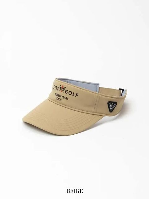 SYMBOLIC LOGO VISOR | サンバイザー | ベージュ | ユニセックス | ゴルフ