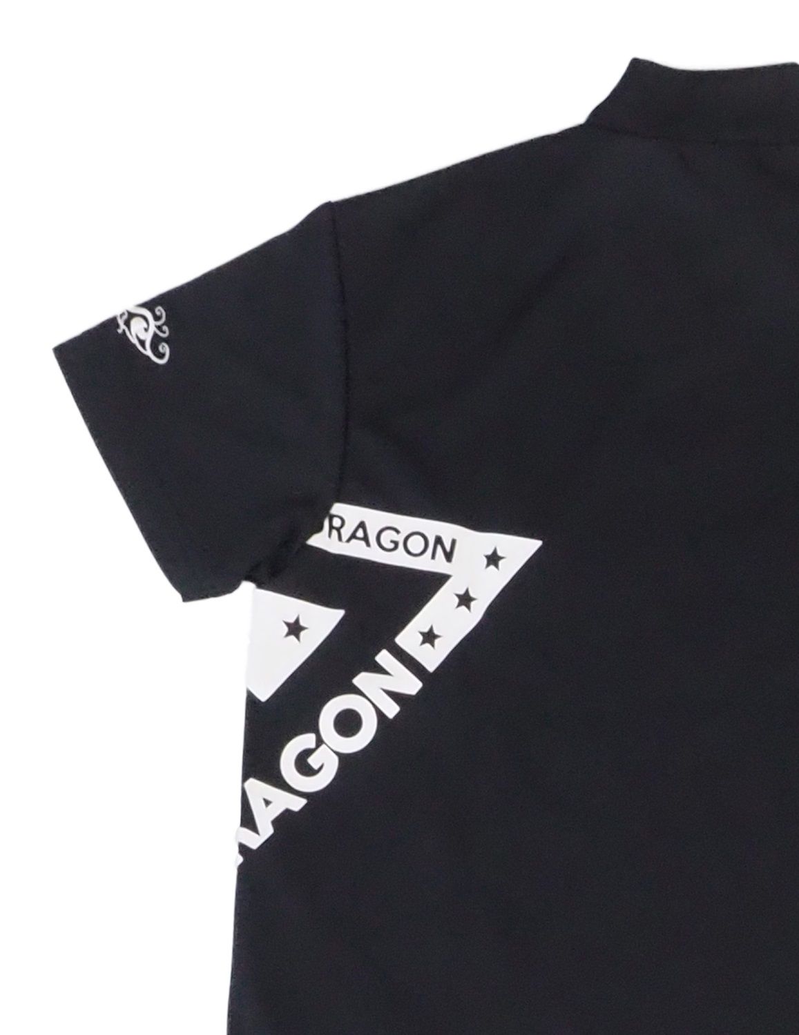 DANCE WITH DRAGON モックネック　ゴルフシャツ メンズ Dance With Dragon - サイドベンチレーションモック | モック