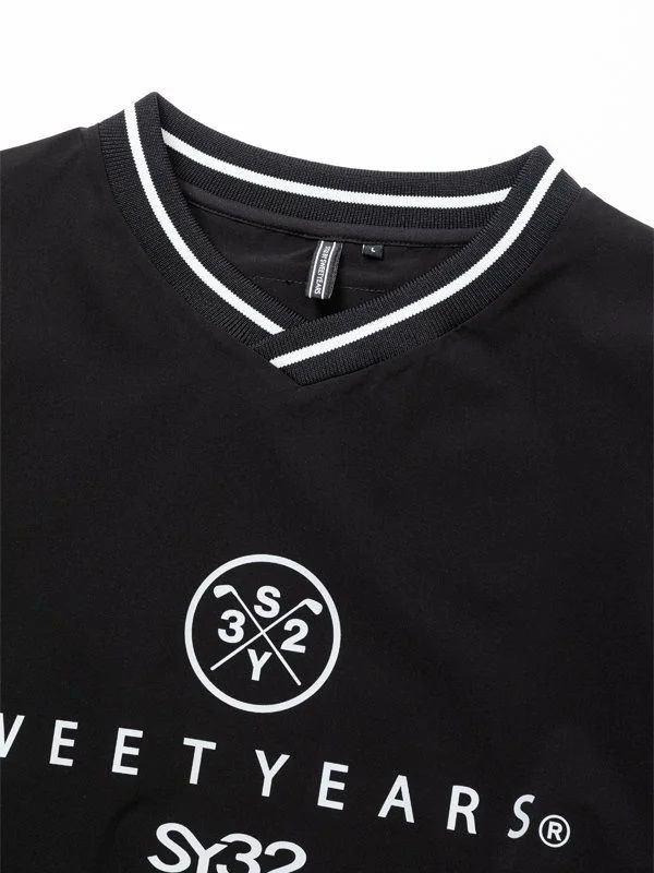 SOLOTEX FREEMOTION PISTE SHIRTS | プルオーバー | ブラック | メンズ | ゴルフウェア