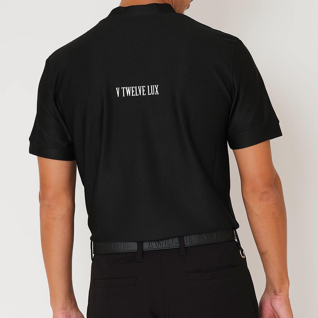 LX MESH MOCK | モックネック | Tシャツ | ブラック | メンズ | ゴルフウェア