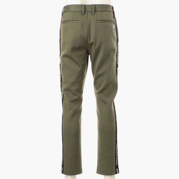 MENS WARM SIDE LOGO LINE SLIM PANTS | ロングパンツ | アーミーグリーン | メンズ | ゴルフウェア
