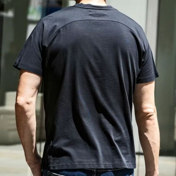 2重ロゴ半袖Tシャツ | Tシャツ | ブラック | メンズ