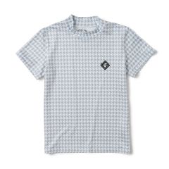 HOUNDS MOCK | モックネックシャツ | グレー | レディース | ゴルフウェア