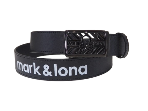 Hollow Skull Adjust Leather Belt | ベルト | ブラック | ユニセックス | ゴルフ