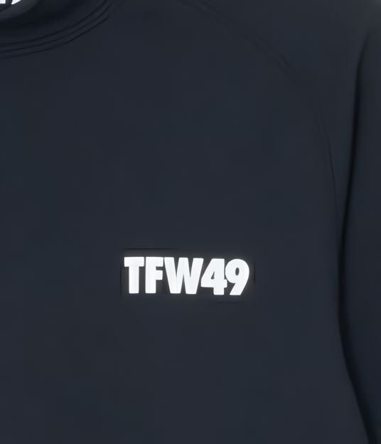 WARM MOCKNECK L/S T | モックネックシャツ | ブラック×ネイビー | メンズ | ゴルフウェア