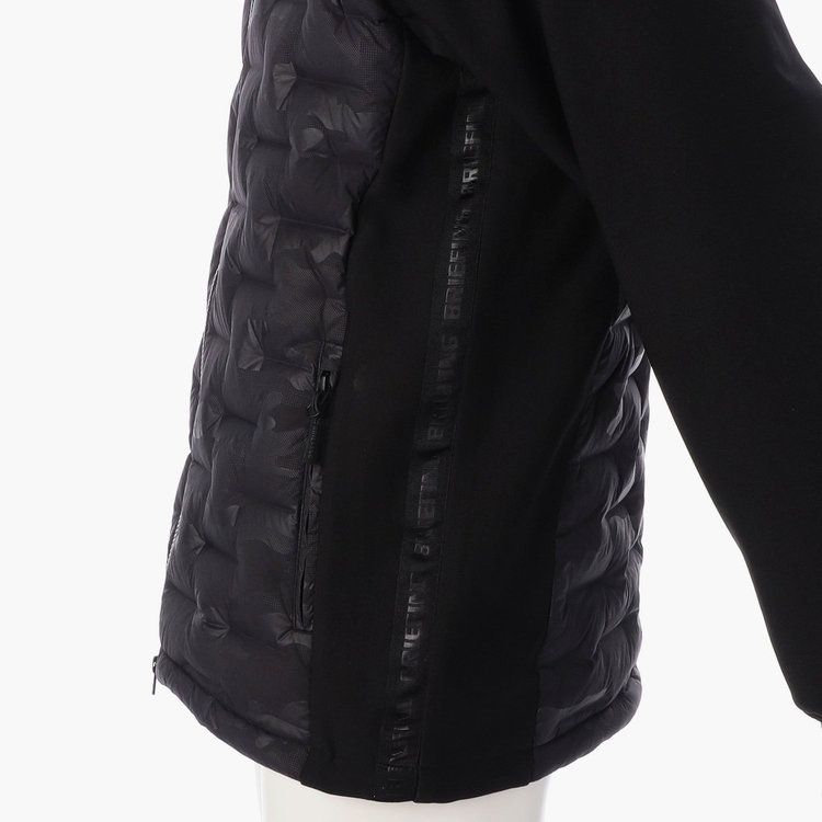 MEN'S WINDBLOCK MOLE YARN KNIT BLOUSON | ブルゾン | ブラック×カモ | メンズ | ゴルフウェア