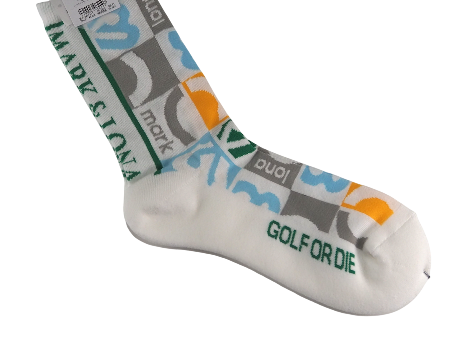 Quadra Jacquard Crew Socks | MEN | ソックス | マルチ | メンズ | ゴルフ | 写真