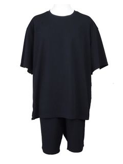 ジョゼットダンボールジャージ | セットアップ | ブラック | メンズ