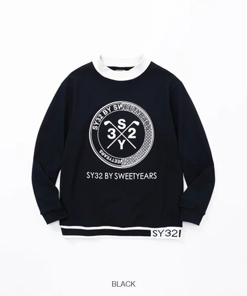 NEO-PRO POPCORN CROSS LOGO L/S SHIRTS | Tシャツ | ブラック | メンズ | ゴルフウェア
