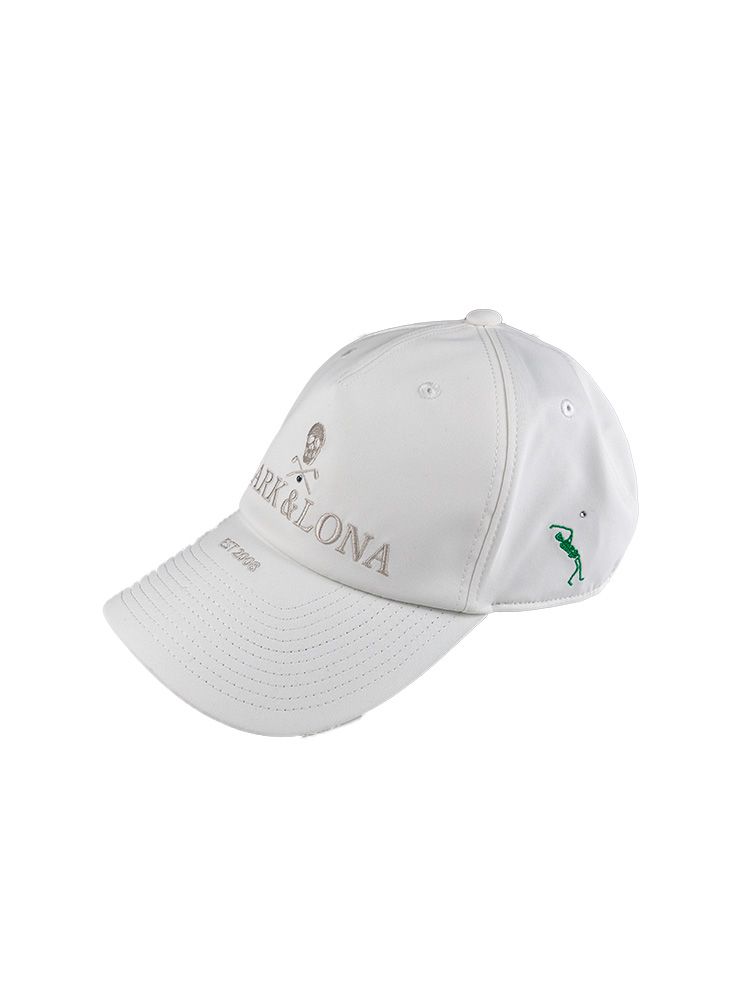 Iron Skull Crystal Accent Cap | キャップ | アイボリー | ユニセックス | ゴルフ