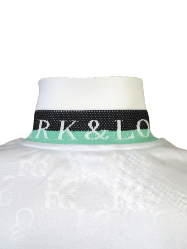Ever Monogram Embossed Polo | ポロシャツ | ホワイト | メンズ | ゴルフウェア