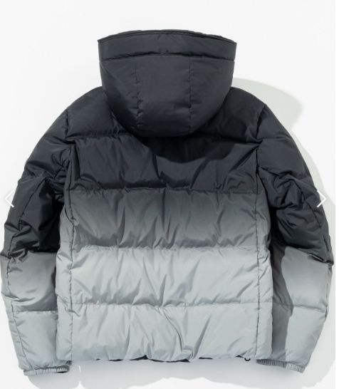 グラデーションダウンジャケット | ダウンジャケット | ブラック | メンズ