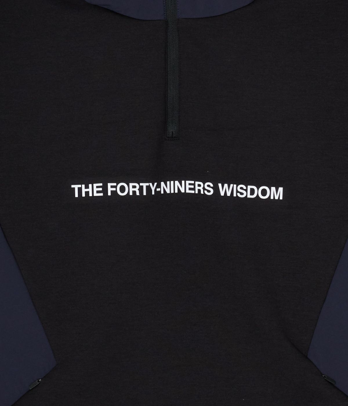 CARDBOARD MATERIAL HOODIE | パーカー | ブラック×ダークネイビー | ユニセックス | ゴルフウェア