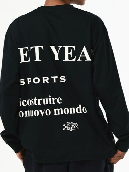 NEW SEPARATE GRAPHIC L/S TEE  | Tシャツ | ブラック | メンズ | ゴルフウェア
