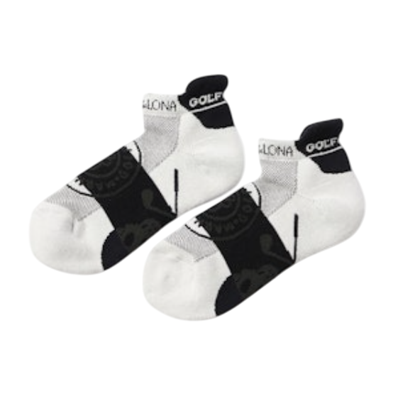 Mirror Skull Ankle Socks | ソックス | ホワイト | メンズ | ゴルフウェア