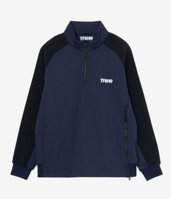 COMBINATION HALF ZIP | トレーナー | ネイビー×ブラック | メンズ | ゴルフウェア