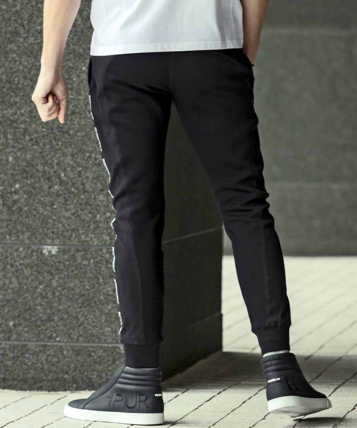 HEAVY FLEECE CIRCLE LOGO LONG PANTS | ロングパンツ | ブラック | メンズ