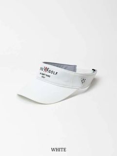 SYMBOLIC LOGO VISOR | サンバイザー | ホワイト | ユニセックス | ゴルフ