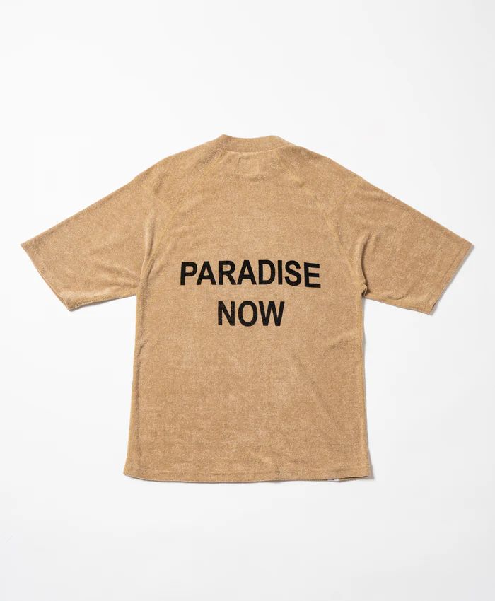 3.6パイルモックネック S/S（PARADISE NOW） | モックネックシャツ | ベージュ | メンズ | ゴルフウェア