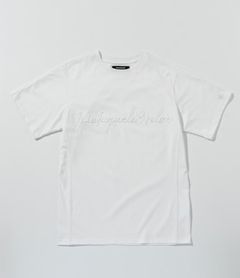 ロープ刺繍ロゴ半袖Tシャツ | Tシャツ | ホワイト | メンズ