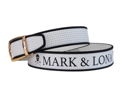 Panza Weave Leather Belt | ベルト | ホワイト | ユニセックス | ゴルフ