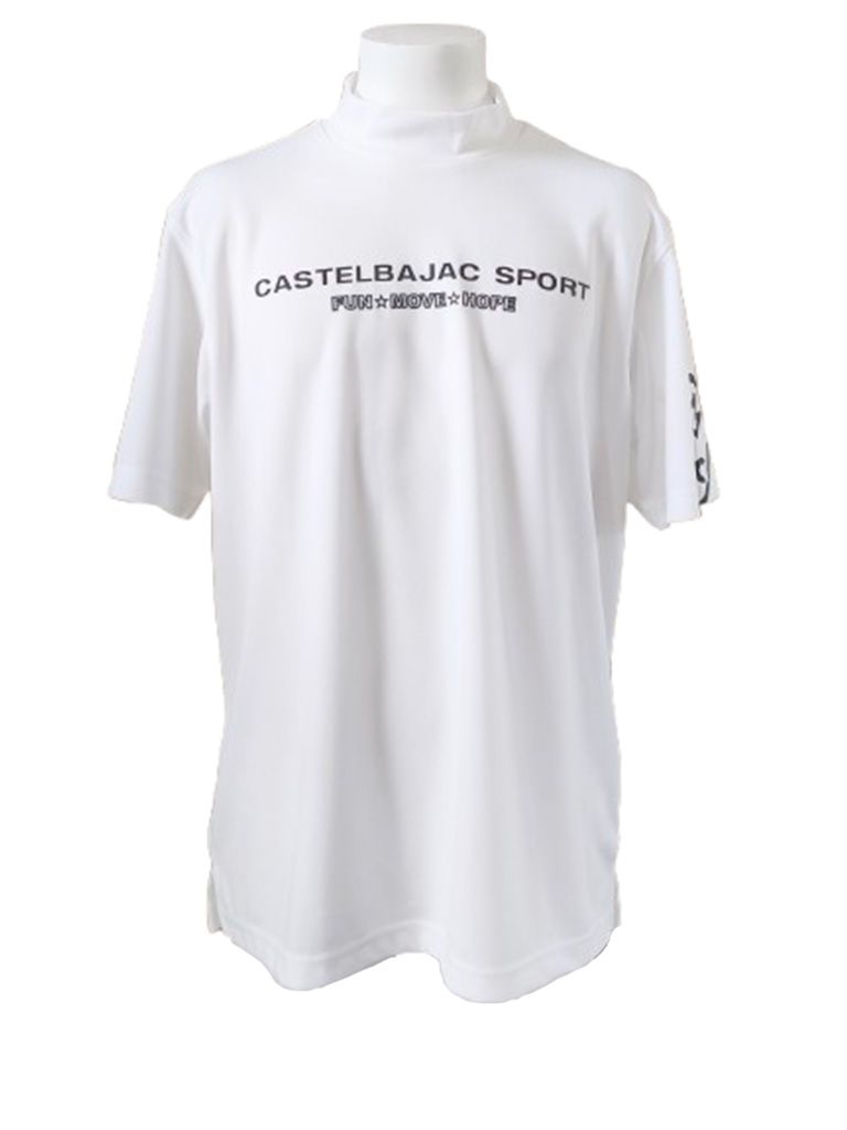 ハイネックTシャツ | ホワイト | メンズ | ゴルフウェア