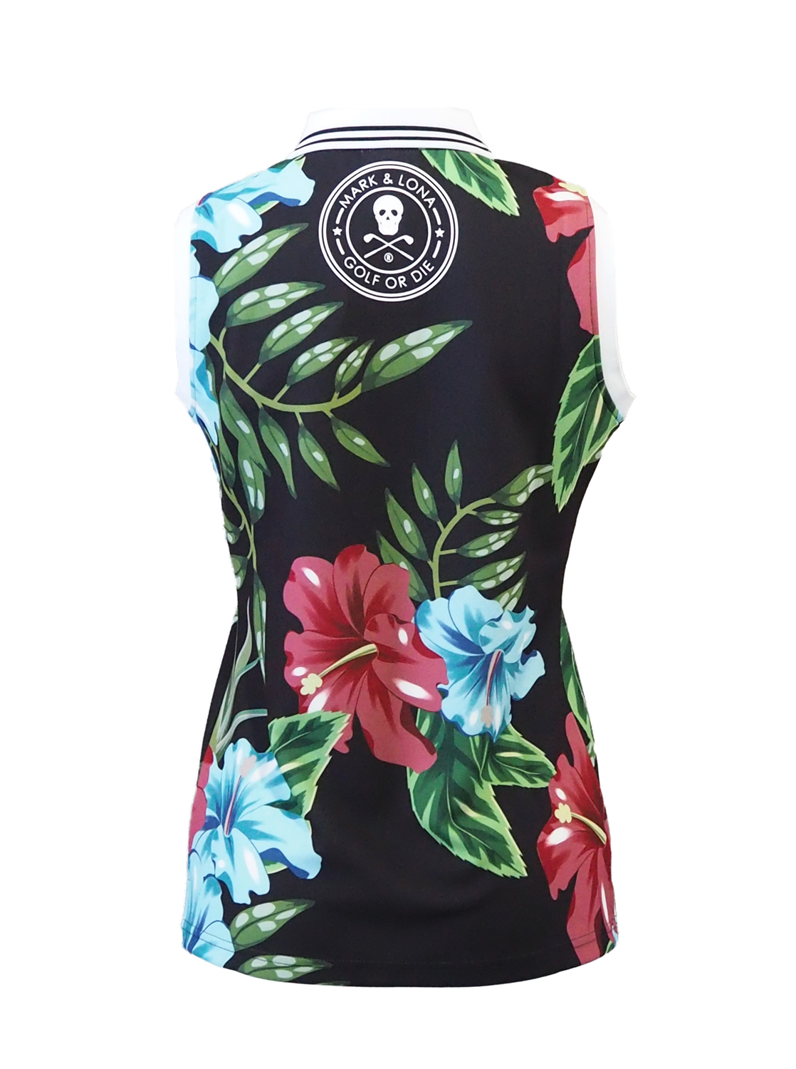 Vibrant Sleeveless Polo | ポロシャツ  | ブラック | レディース | ゴルフウェア