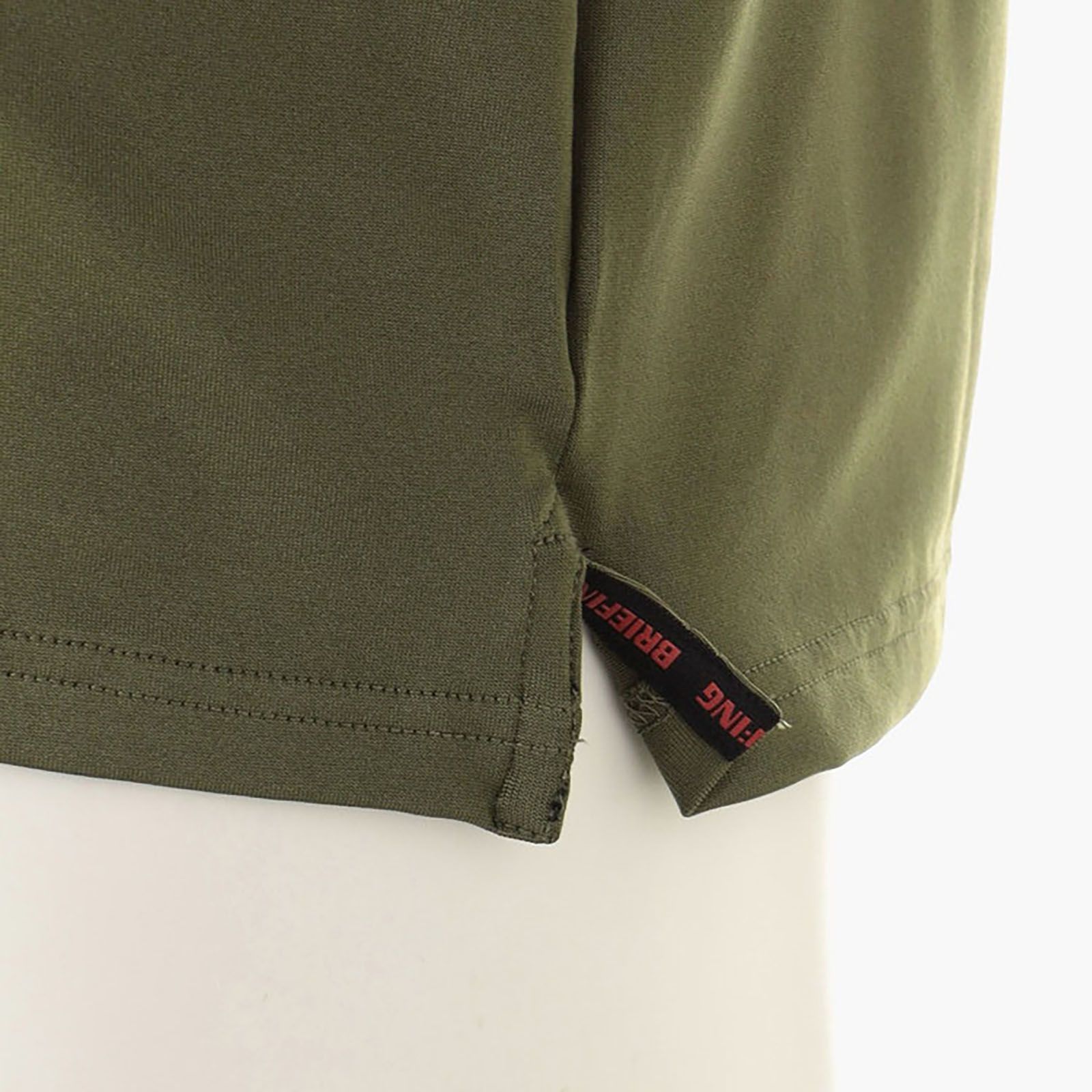 MENS PANEL STRIPE HIGH NECK | モックネック | ブラック | メンズ | ゴルフウェア