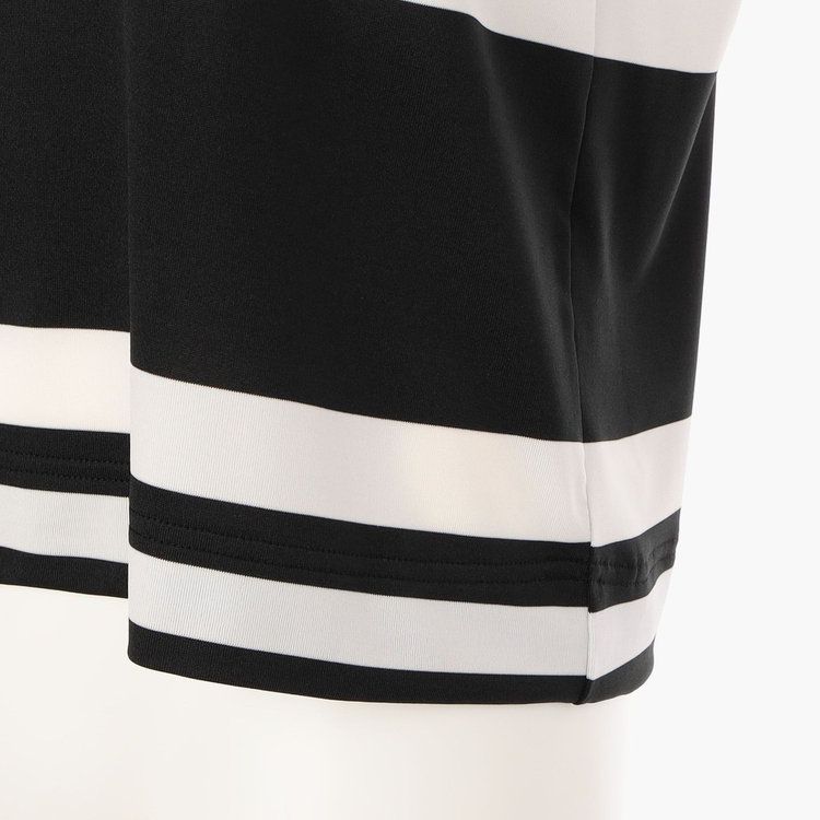 WOMEN’S PANEL STRIPE HIGHNECK RF | ハイネックシャツ | ブラック | レディース | ゴルフウェア