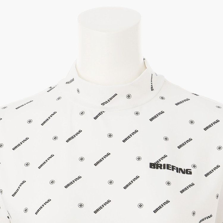 WOMENS MONOGRAM HIGH NECK | ハイネックシャツ | ホワイト | レディース | ゴルフウェア