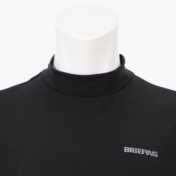 MEN’S SHADOW STRIPE HIGHNECK （リラックスフィット） | ハイネックシャツ | ブラック | メンズ | ゴルフウェア