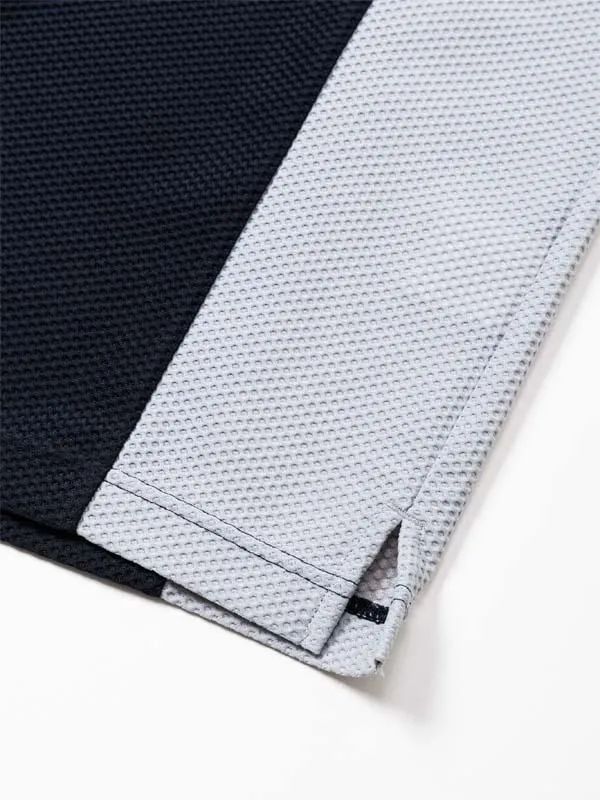 3D-FACE PANEL POLO | ポロシャツ  | ネイビー | メンズ | ゴルフウェア