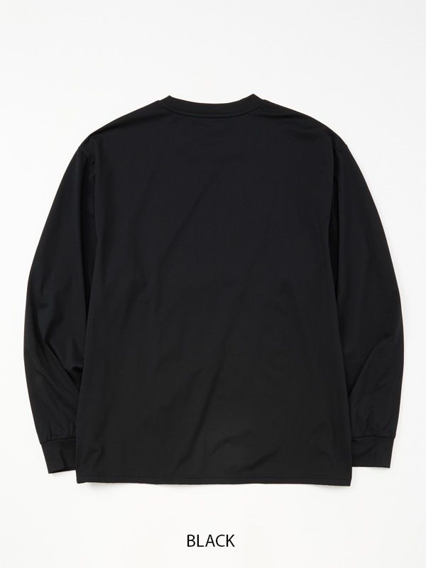 HEART PATTERN BOX LOGO L/S TEE | Tシャツ | ブラック | メンズ | ゴルフウェア