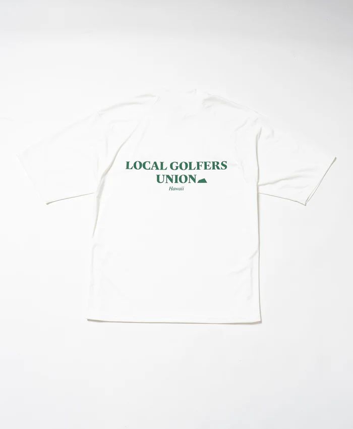 パルルモックネックS/S（LOCAL GOLFERS UNION） | モックネックシャツ | ホワイト | メンズ | ゴルフウェア