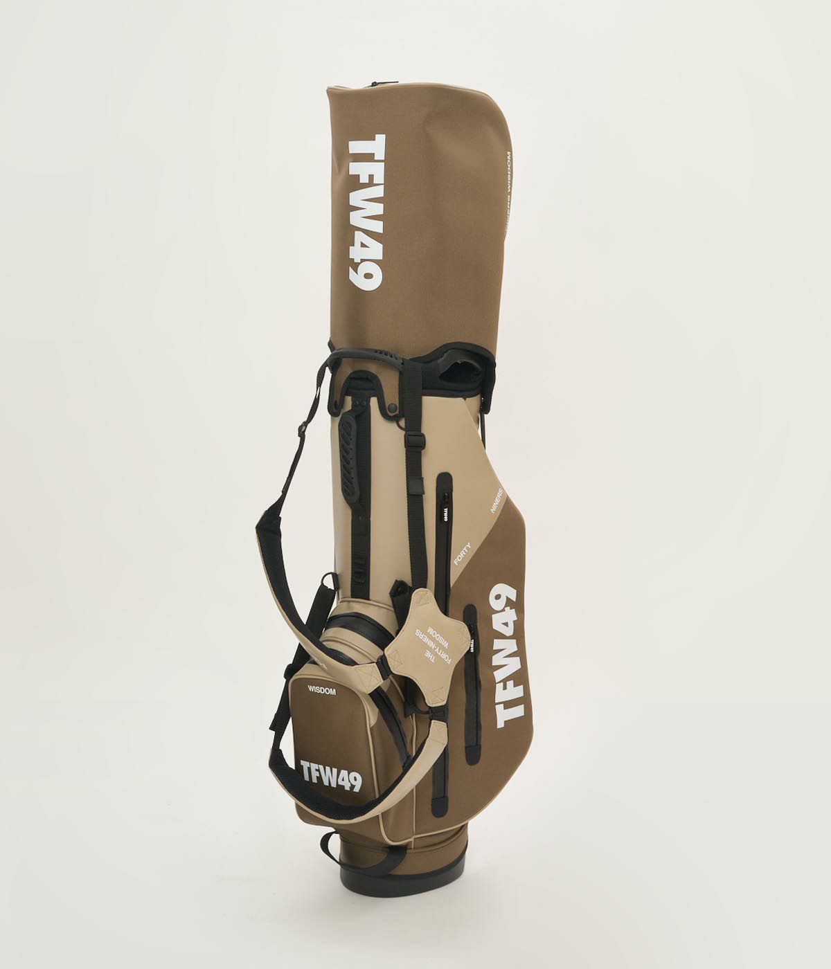 NYLON CADDIE BAG | キャディバッグ | ライトブラウン | ユニセックス | ゴルフ
