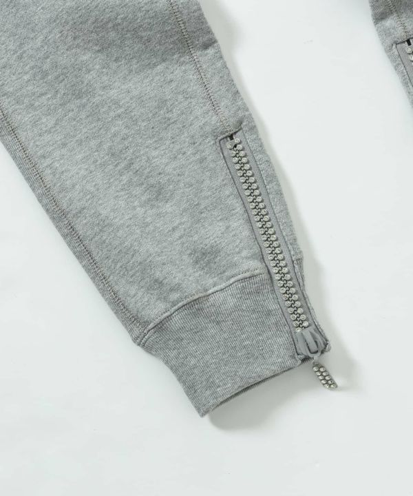 GLITTER ZIP LONG PANTS | ロングパンツ | ブラック | メンズ