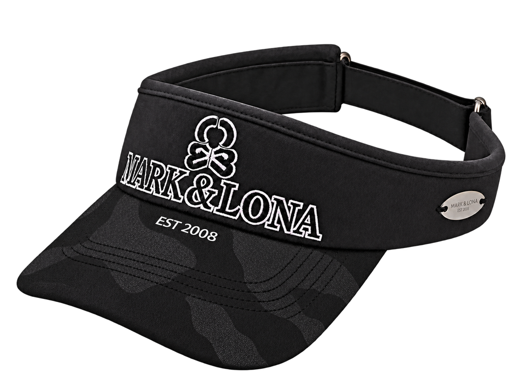 Mercury Camo Stretch Visor | バイザー | ブラック | ユニセックス | ゴルフ