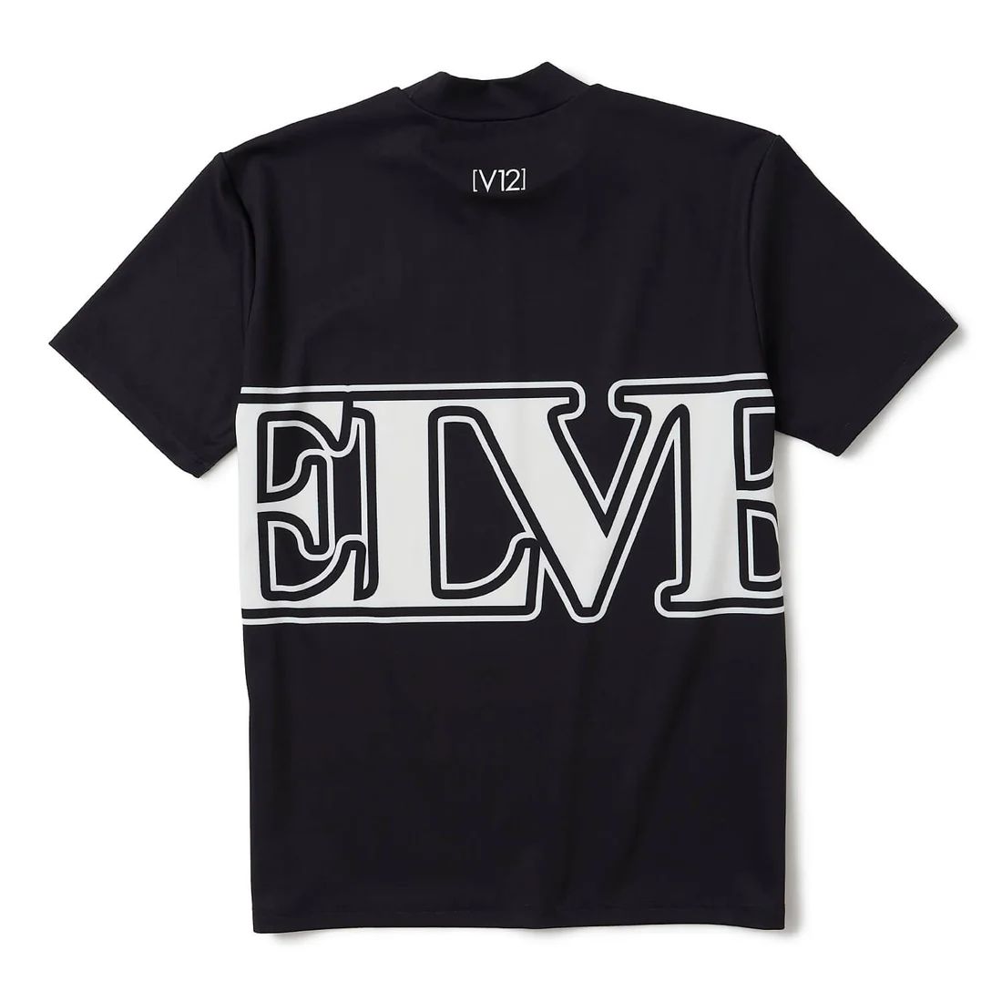 BIG AWA MOCK | Tシャツ | ブラック | メンズ | ゴルフウェア