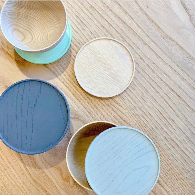 畑漆器のカップ&ソーサー「KOMA」