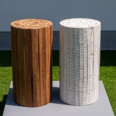 Collected-Wood Stool