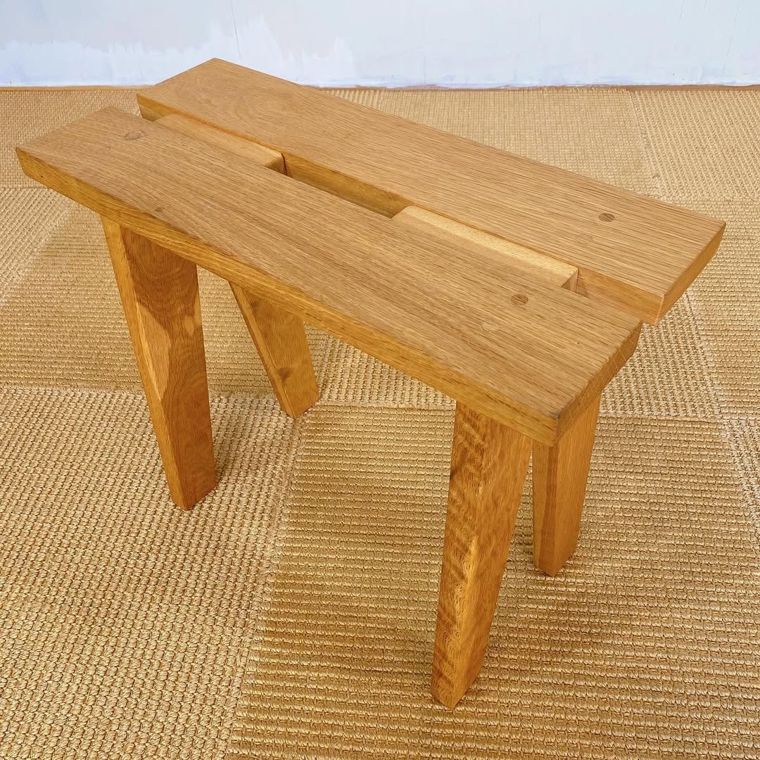 seasons10-4 / Solid Oak Stool
