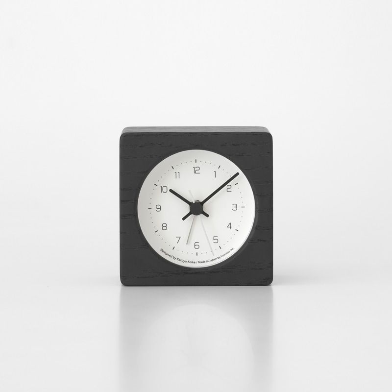 NEUT alarm clock / ブラック
